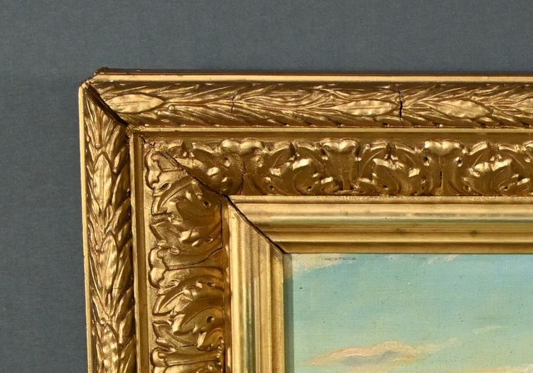 Ölgemälde, signiert A.Derémy – 1902