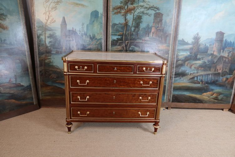 Commode Louis XVI époque XVIIIème siècle.