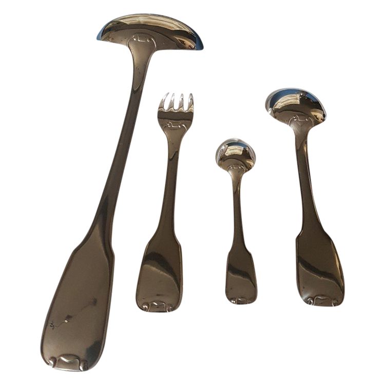 Ménagère Métal Argenté Art Déco De l'Orfèvre François Frionnet