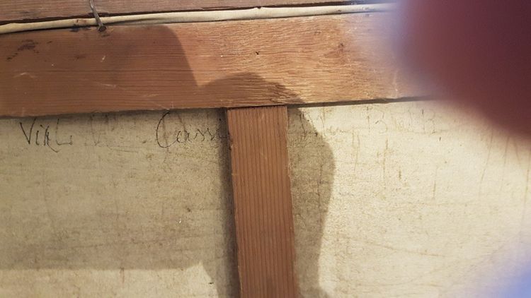 Pittura Ville De Cassis De M. Vial - Inizio XX secolo