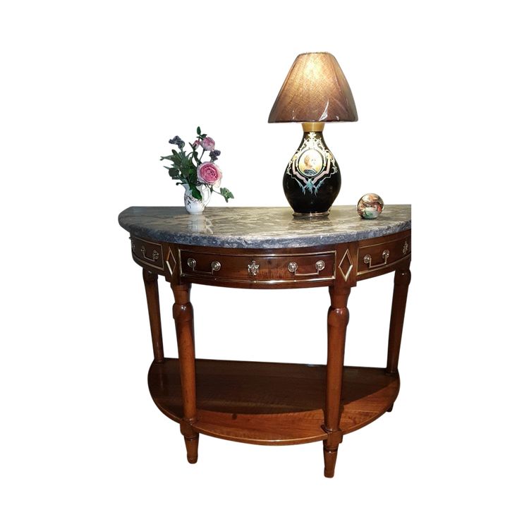 Console Desserte En Noyer - époque 18ème - Louis XVI -