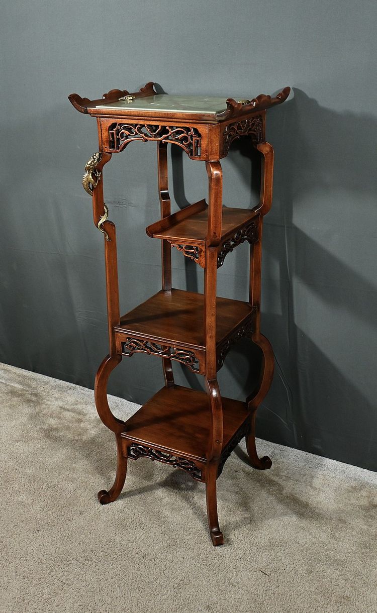 Asian stool in the Viardot style – Late 19th century