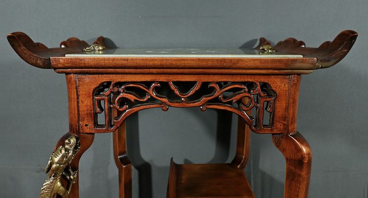 Asian stool in the Viardot style – Late 19th century