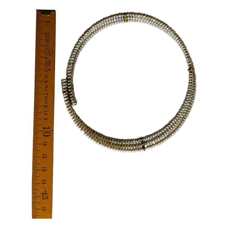 Collana di perle a 3 fili