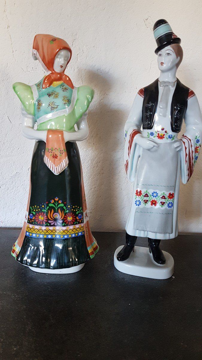 Porzellanfiguren Hollohaza - Ungarn