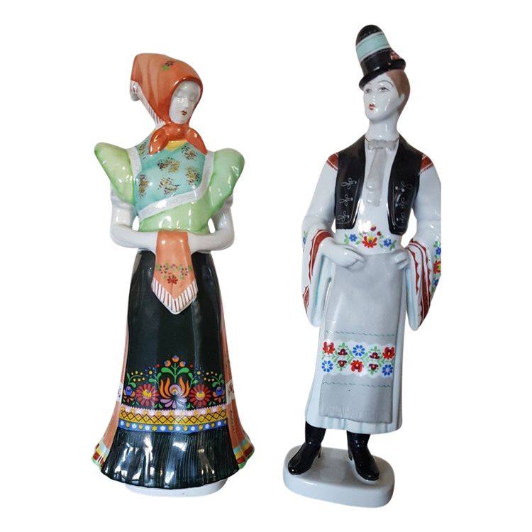Porzellanfiguren Hollohaza - Ungarn