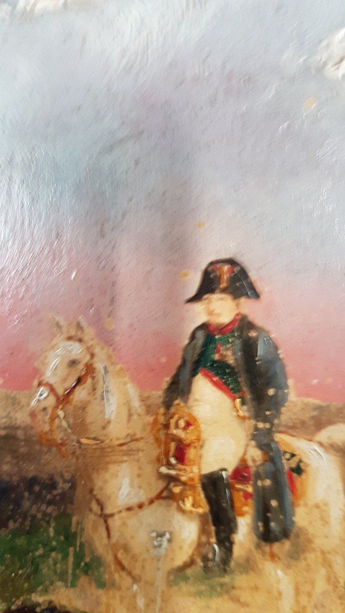 Französische Schule des 20. Jahrhunderts nach Ernest Meissonier - Napoleon Auf Seinem Pferd -.