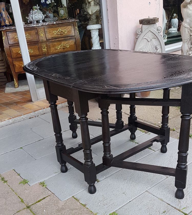 Table Gateleg  époque 19ème En Chêne