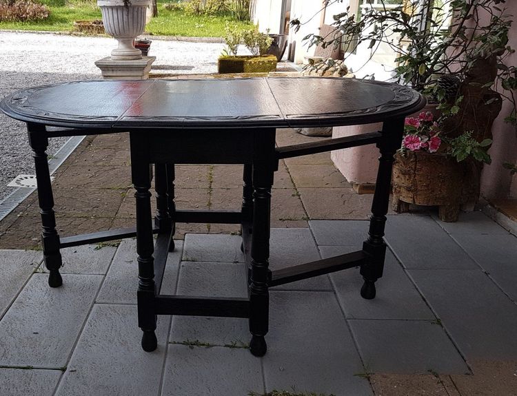 Table Gateleg  époque 19ème En Chêne