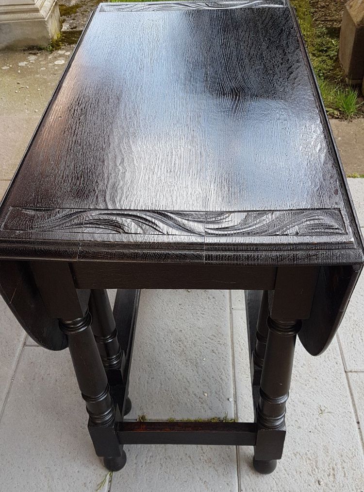 Table Gateleg  époque 19ème En Chêne