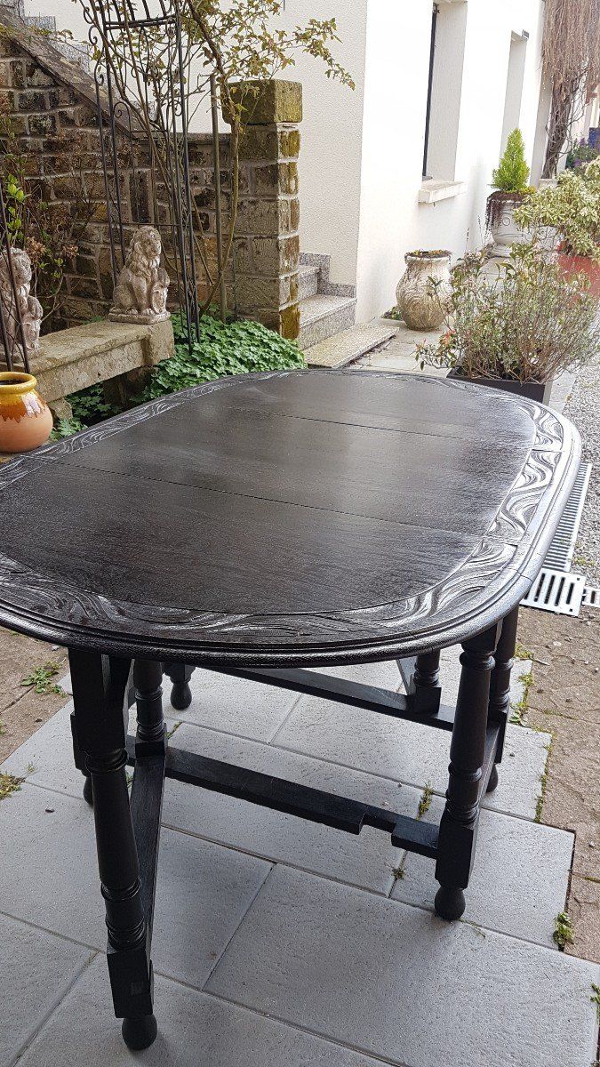 Table Gateleg  époque 19ème En Chêne