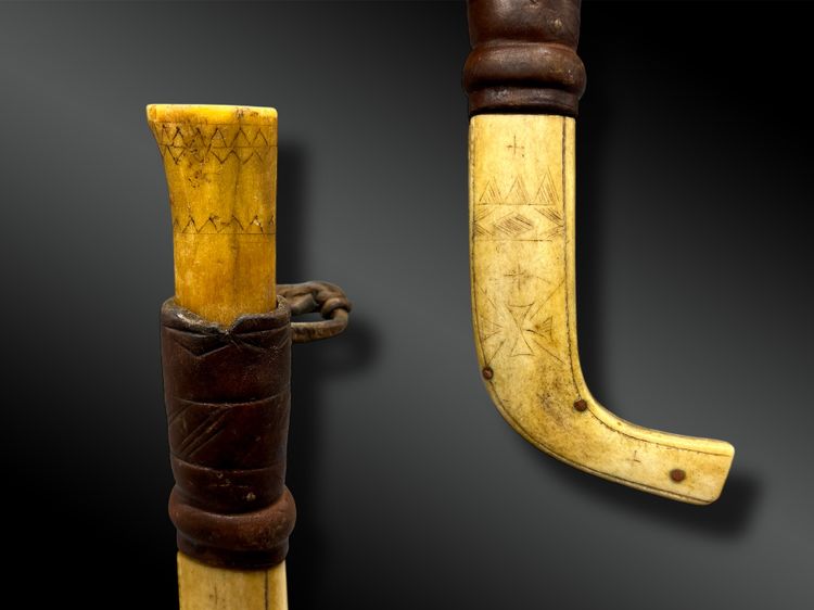 COUTEAU de CHASSE - Norvège, Suède, Finlande ou Russie - Première moitié du XXème siècle