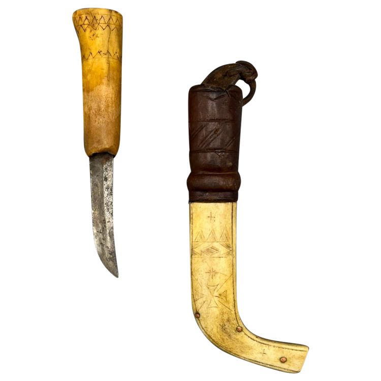 COUTEAU de CHASSE - Norvège, Suède, Finlande ou Russie - Première moitié du XXème siècle