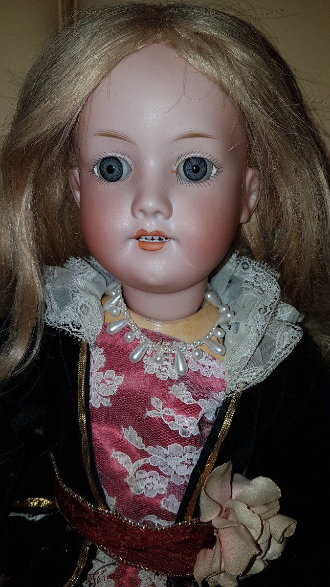 Puppe Kopf Porzellan Armand Marseille