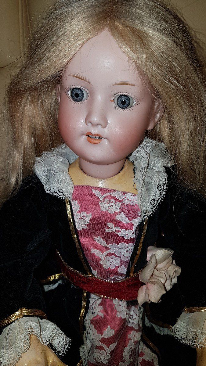 Puppe Kopf Porzellan Armand Marseille