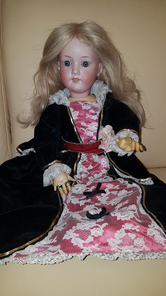 Puppe Kopf Porzellan Armand Marseille