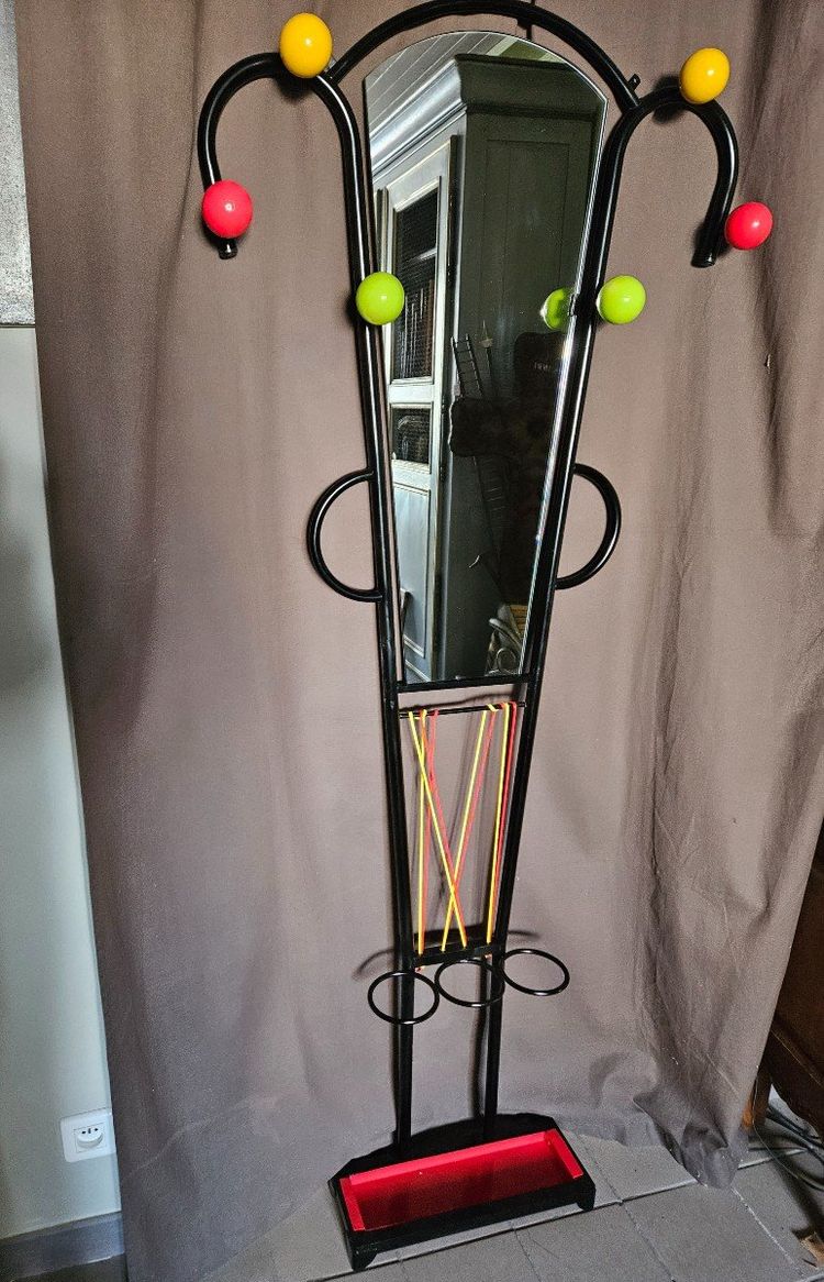 Roger Ferraud Metal Coat Rack -- 1950s - 1960s