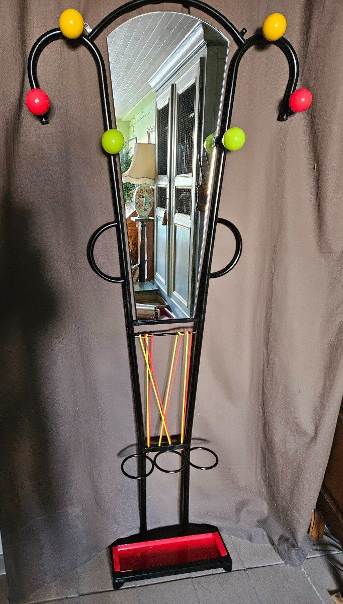Roger Ferraud Metal Coat Rack -- 1950s - 1960s