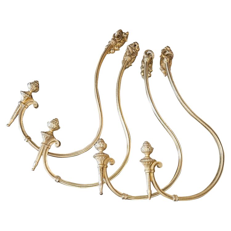 Set Of 4 Embraces - Empire Style - Gilt Bronze - Early 20th century