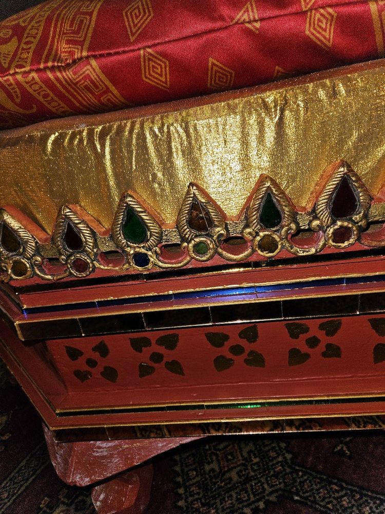 Extraordinaire Trône De Mariage Thaïlandais époque 18ème