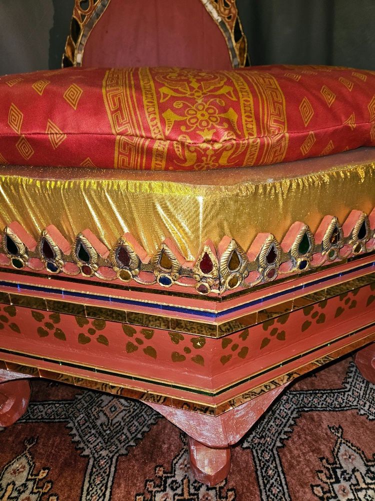 Extraordinaire Trône De Mariage Thaïlandais époque 18ème