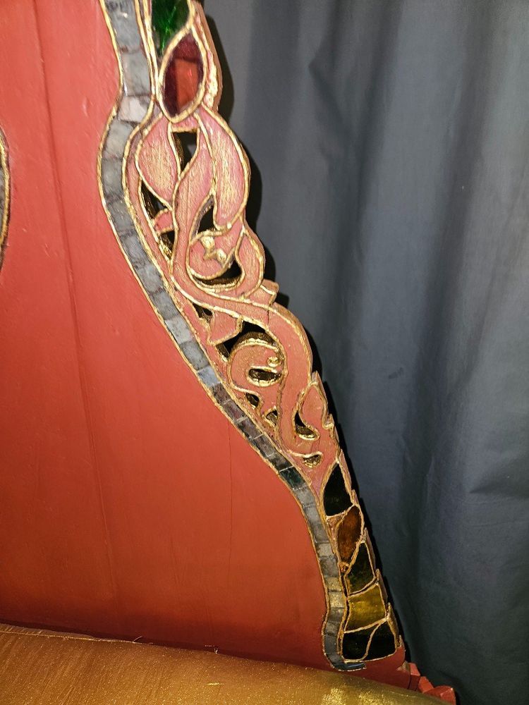 Extraordinaire Trône De Mariage Thaïlandais époque 18ème