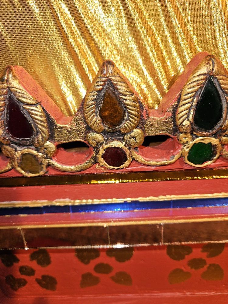 Extraordinaire Trône De Mariage Thaïlandais époque 18ème