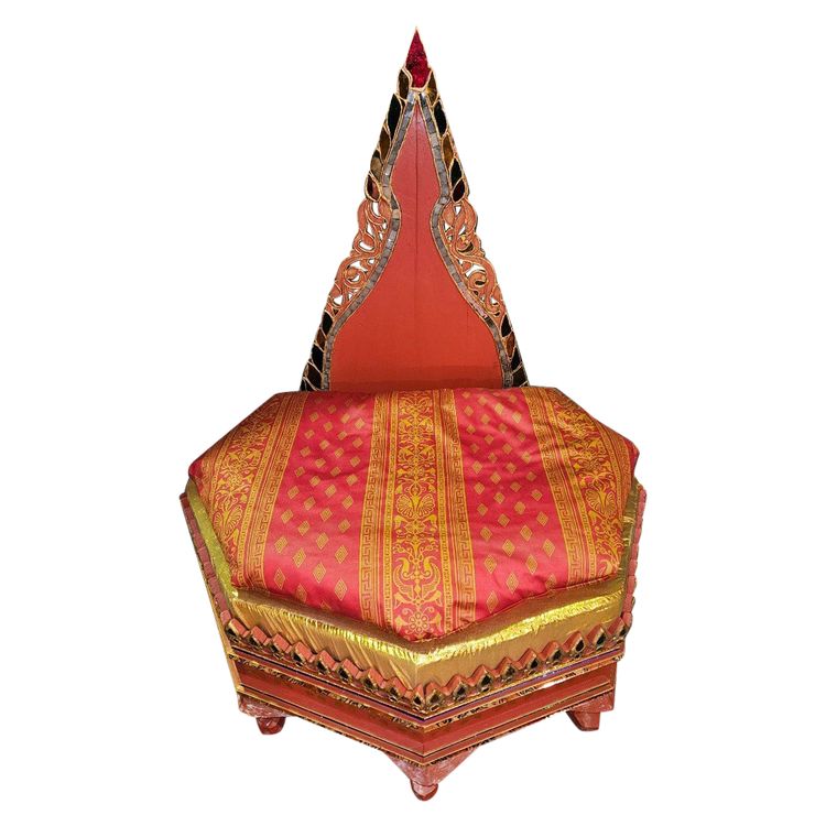 Extraordinaire Trône De Mariage Thaïlandais époque 18ème