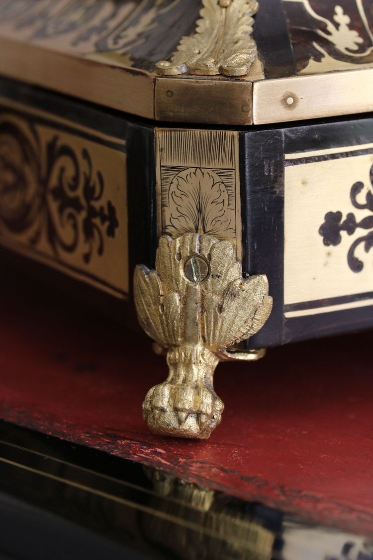 Boulle Marquetry Doucine Box