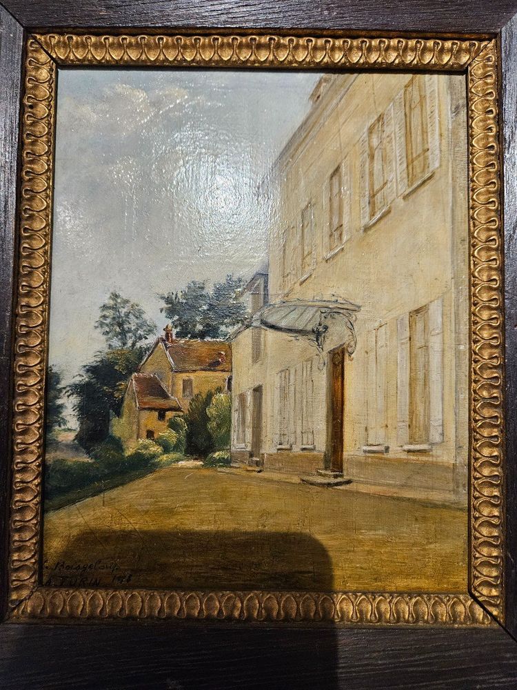 Dipinto impressionista di André Turin 1879 - 1964 - "Le Boisgeloup"