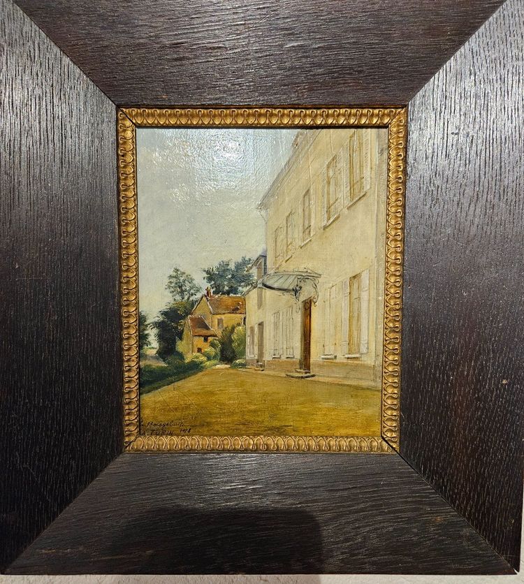 Dipinto impressionista di André Turin 1879 - 1964 - "Le Boisgeloup"