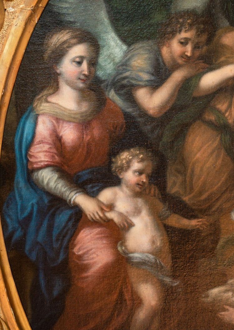 Madonna mit Kind Mit Johannes dem Täufer