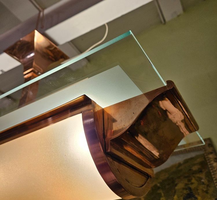 Art Deco EZAN chandelier by designer Henry PETITOT - Year 1930