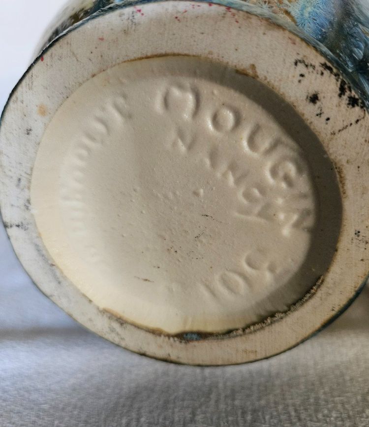 Art Deco vase By Joseph Mougin (1876 - 1961) In glazed stoneware.