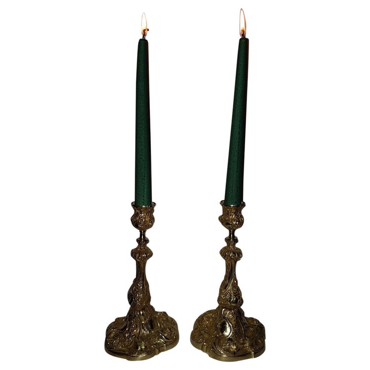 Pair Of Louis XV Bronze Candlesticks