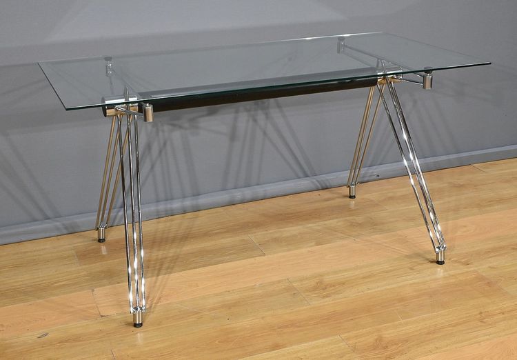 Glass Desk by P.Polar for Kare Design – XXIe