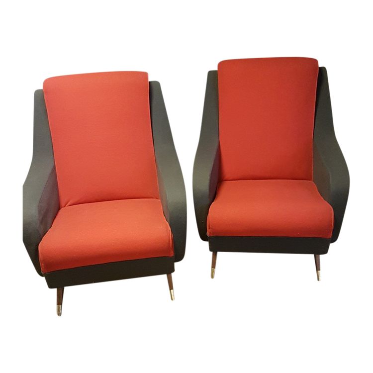 Pair Of Pierre Guariche Armchairs