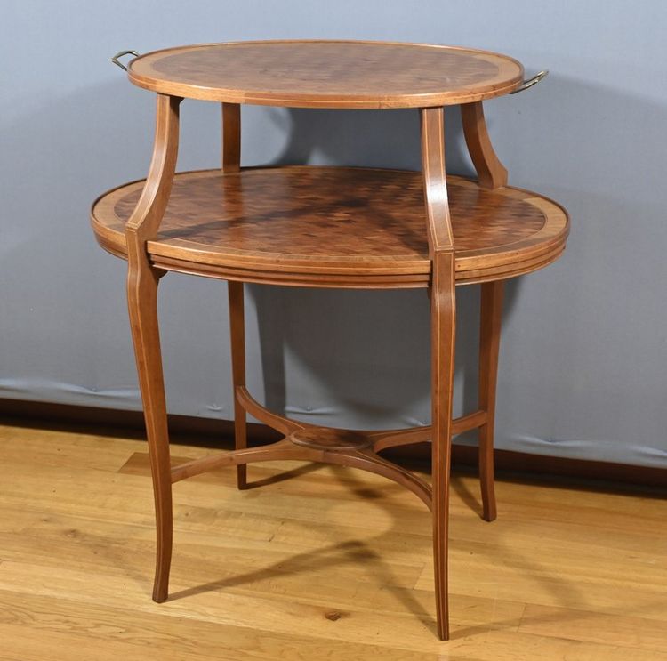 Table à Thé en Acajou – Fin XIXe