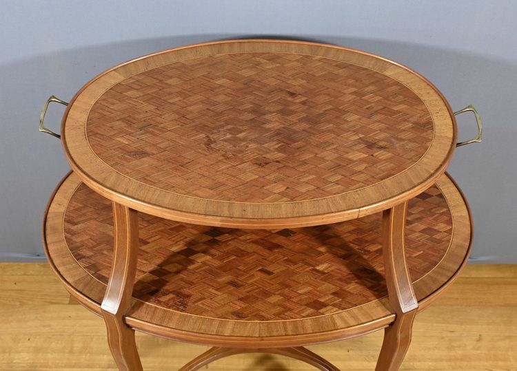 Table à Thé en Acajou – Fin XIXe