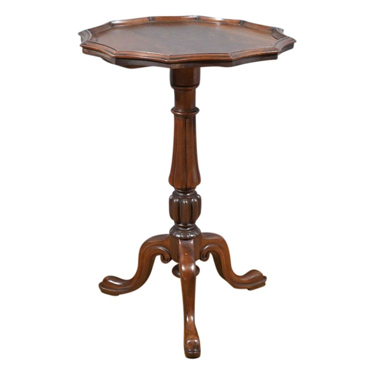 Guéridon Tripode en Acajou, style Louis Philippe – 2ème moitié du XIXe