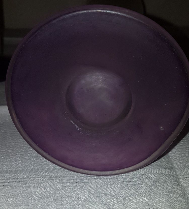 Pair De Vases Pâte De Verre