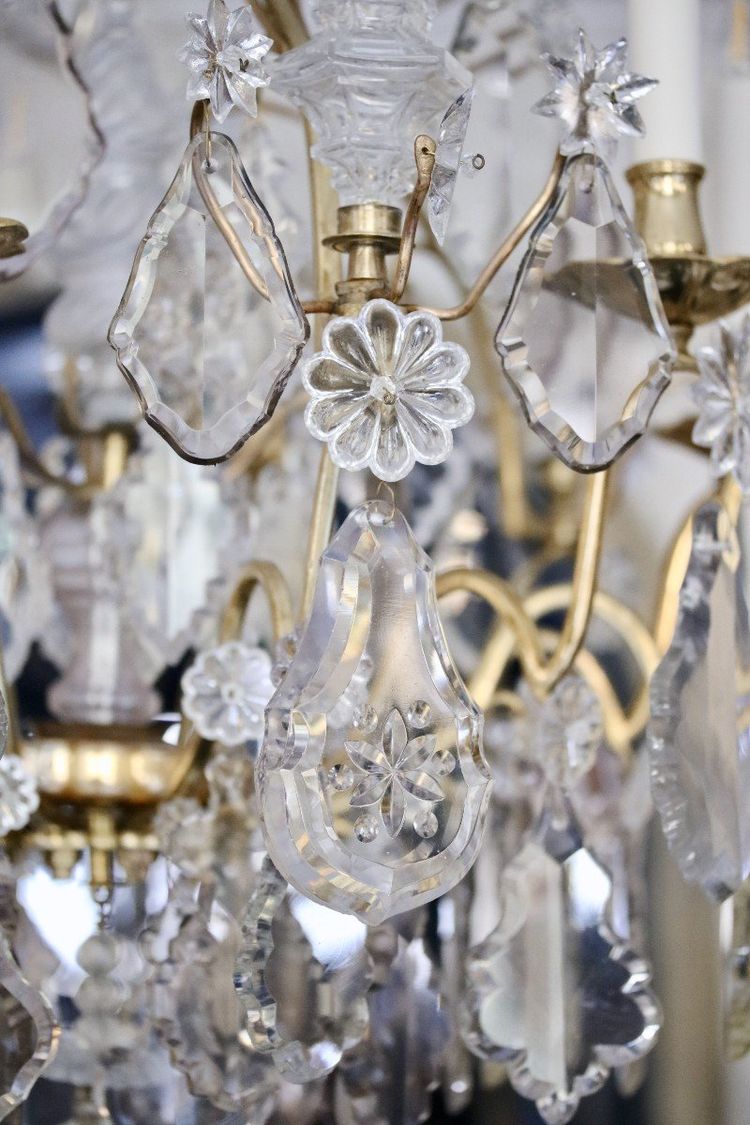Lustre Cage à Neuf Bras De Lumières
