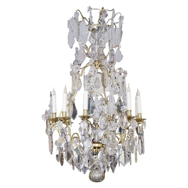 Lustre Cage à Neuf Bras De Lumières