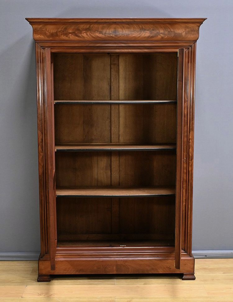 Bibliothèque Vitrée en Acajou, époque Restauration – 1ère partie XIXe