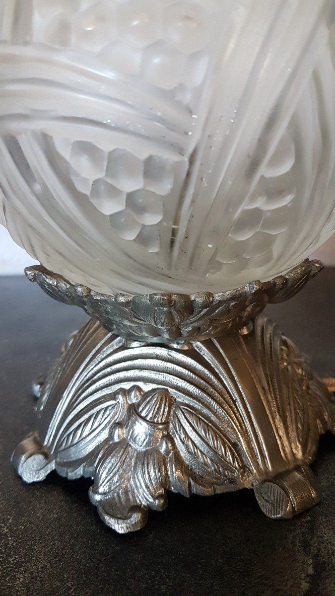 Lampe Art Déco Hettier Et Vincent 1930