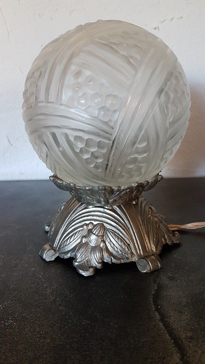 Lampe Art Déco Hettier Et Vincent 1930
