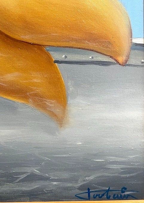 Jean Louis Toutain (1948-2008)- Huile sur toile