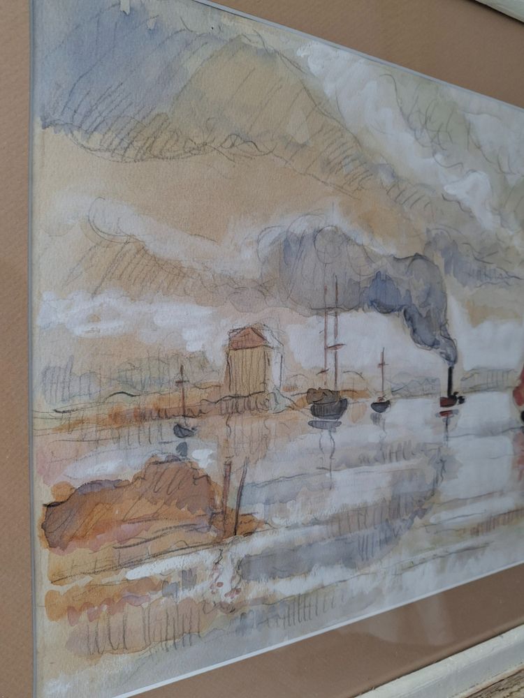 Gouache PAUL SIGNAC 