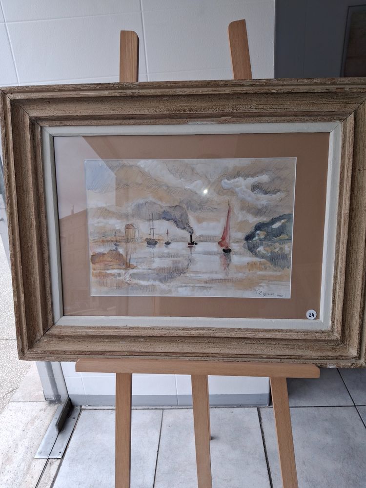 Gouache PAUL SIGNAC 