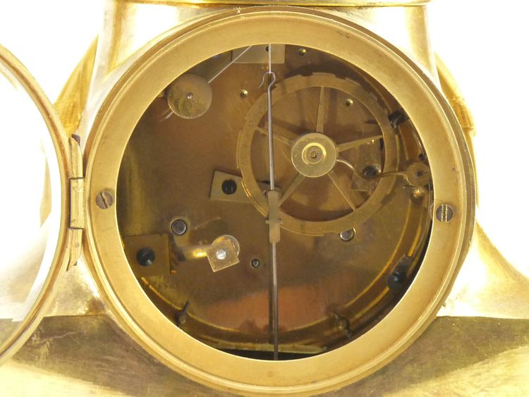 Beautiful Directoire Clock Venus & Cupid By Roche à Marseille 
